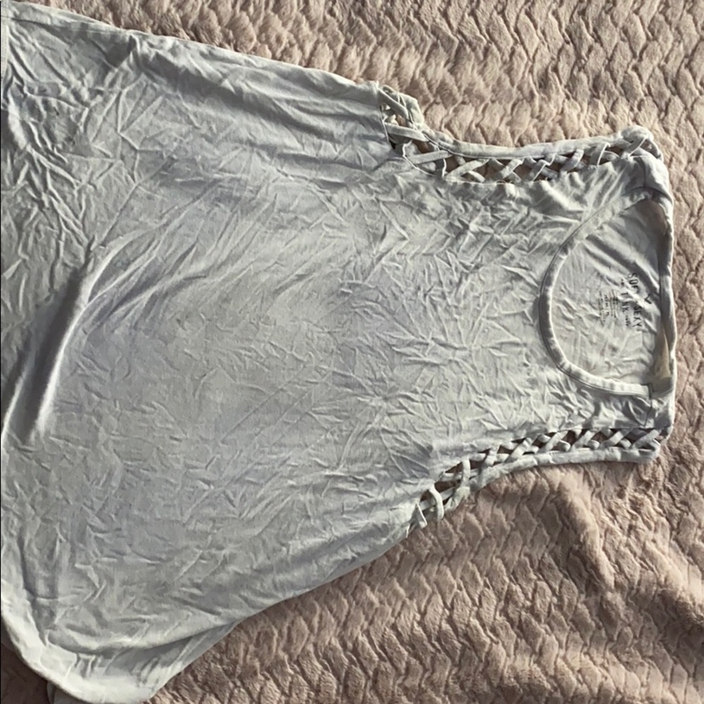 White American eagle tank top